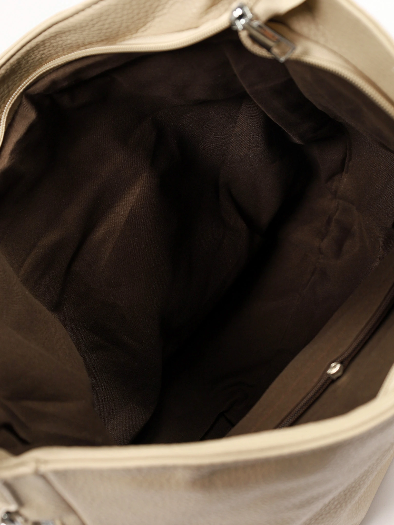 Сумка-шоппер  с боковыми карманами и декоративными пуллерами в ассортименте